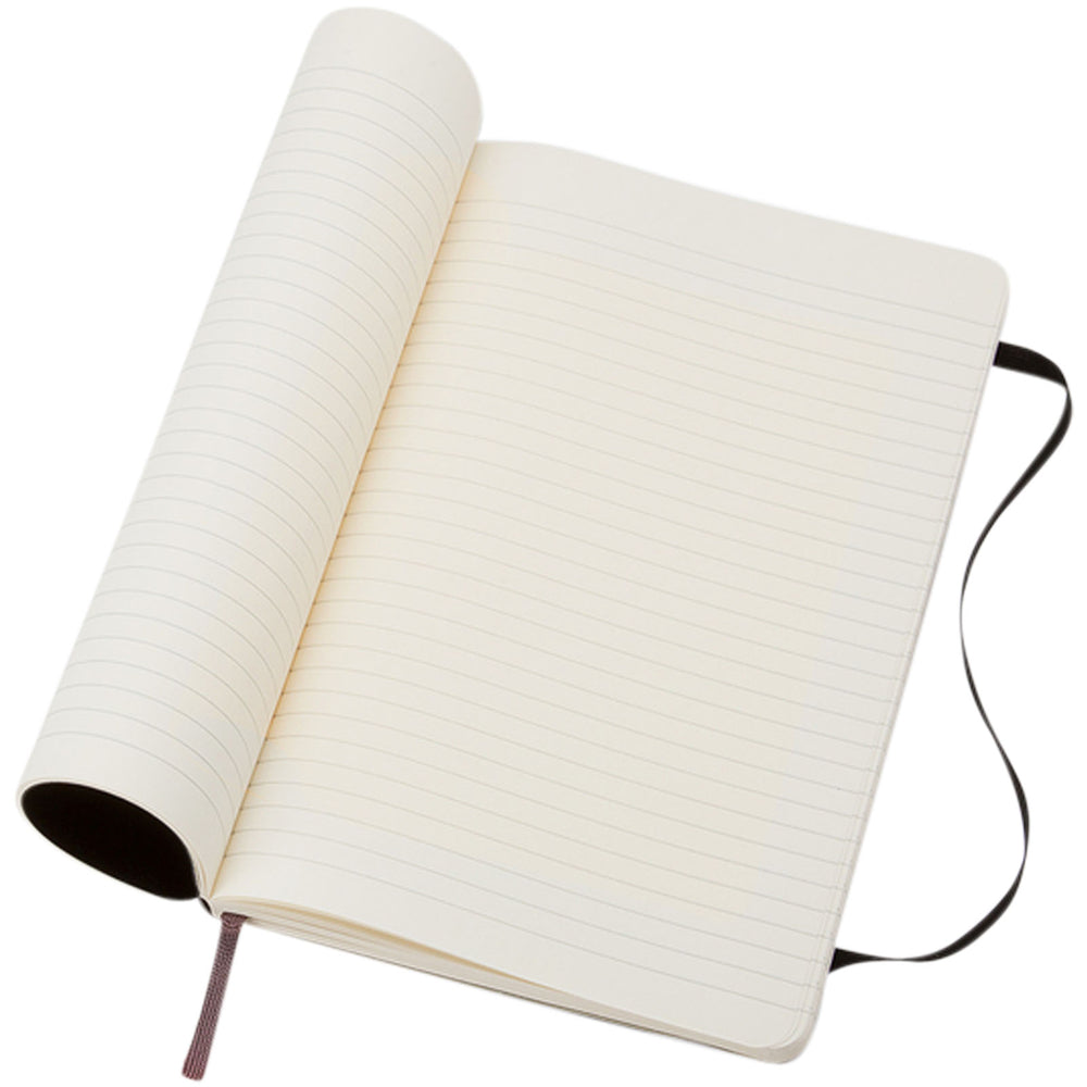 Moleskine Classic Large Ruled Soft Cover Notebook Black