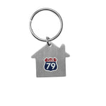 Branded Metal key holder house