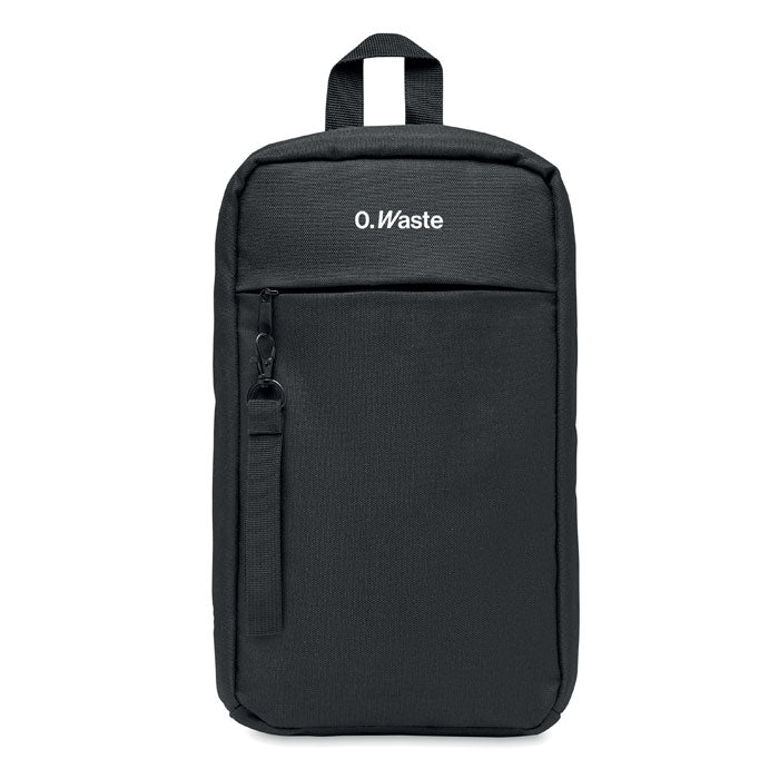 Branded Cross chest bag in 600D Rpet