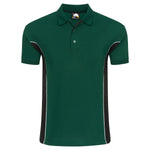 Orn Silverswift Two Tone Poloshirt Bottle/Black