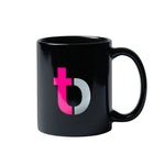 11oz Black Panel Mug