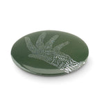Branded Mirror button metal