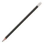 Branded Recycled Plastic Pencil sharpened rubber tipped