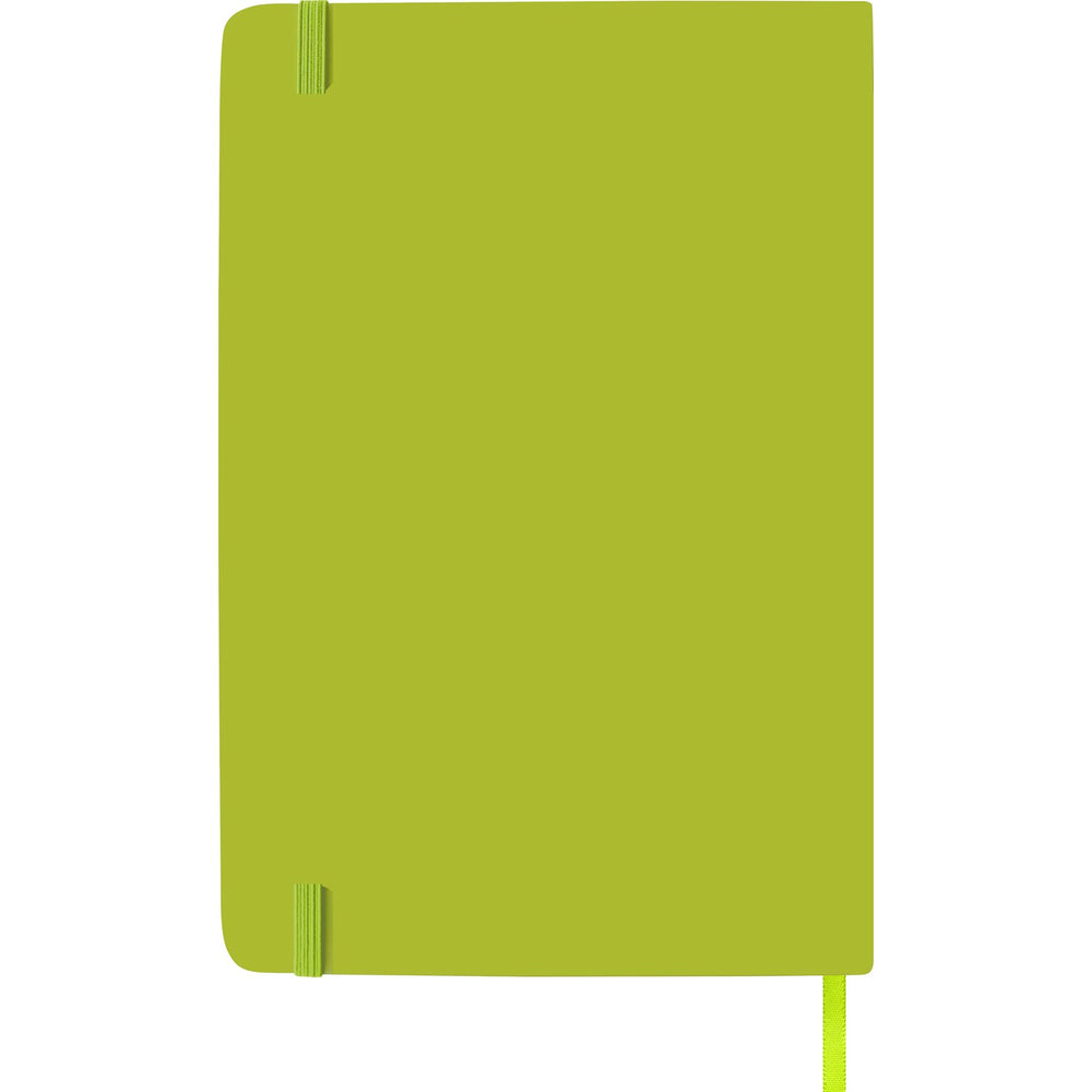 Branded Peverey Notebook soft feel (approx. A5)