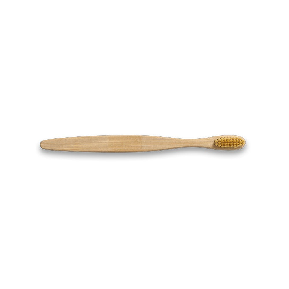 DELANY. Toothbrush with bamboo body and nylon bristles
