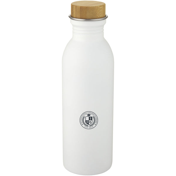 Branded Kalix 650 ml stainless steel water bottle
