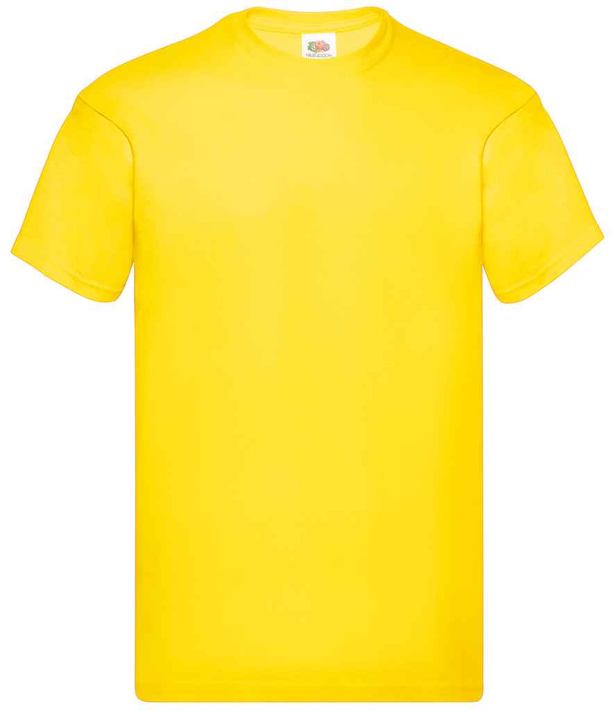 Fruit of the Loom Original T-Shirt Yellow