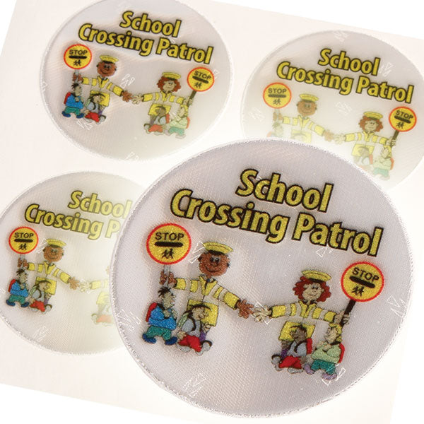 Reflective Vinyl Stickers Printed Full Colour