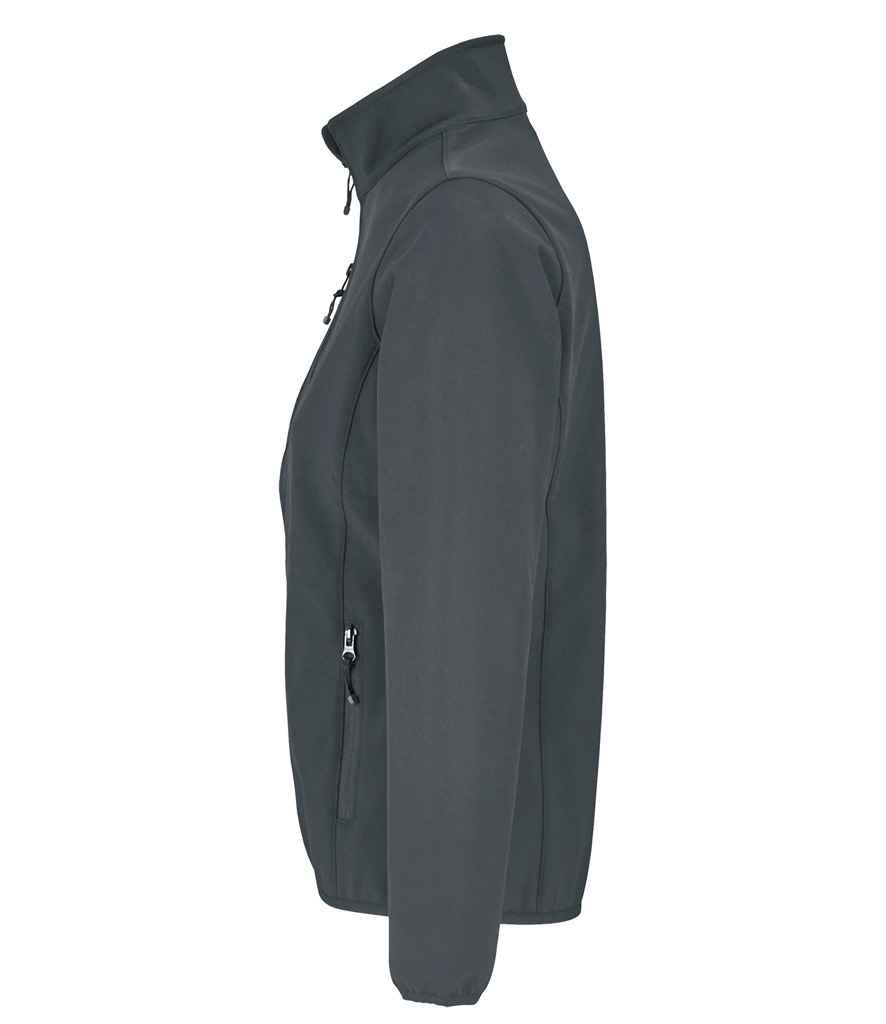 SOL'S Ladies Falcon Recycled Soft Shell Jacket Charcoal