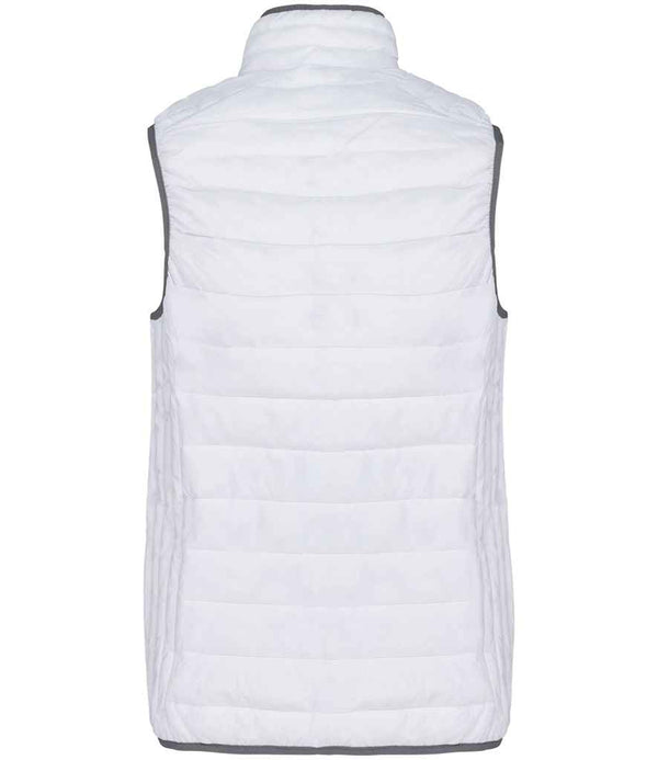 Kariban Ladies Lightweight Padded Bodywarmer White
