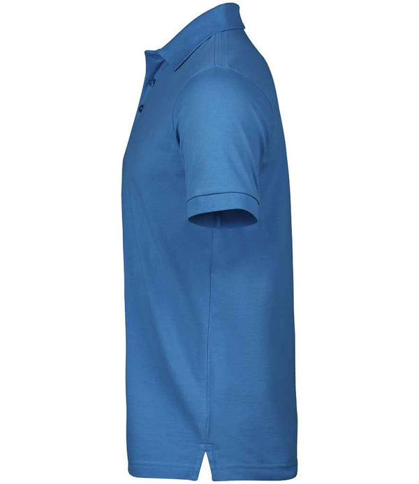 Tee Jays Luxury Stretch Piqué Polo Shirt Ocean Blue