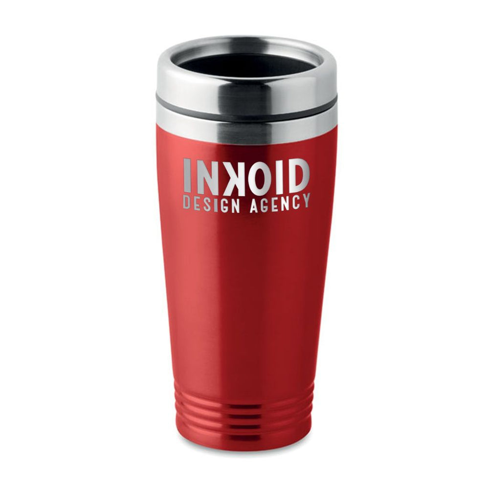 Double wall travel cup