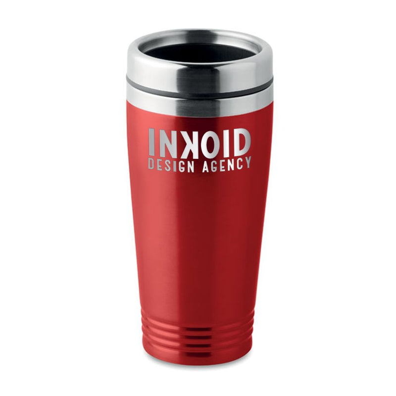 Double wall travel cup