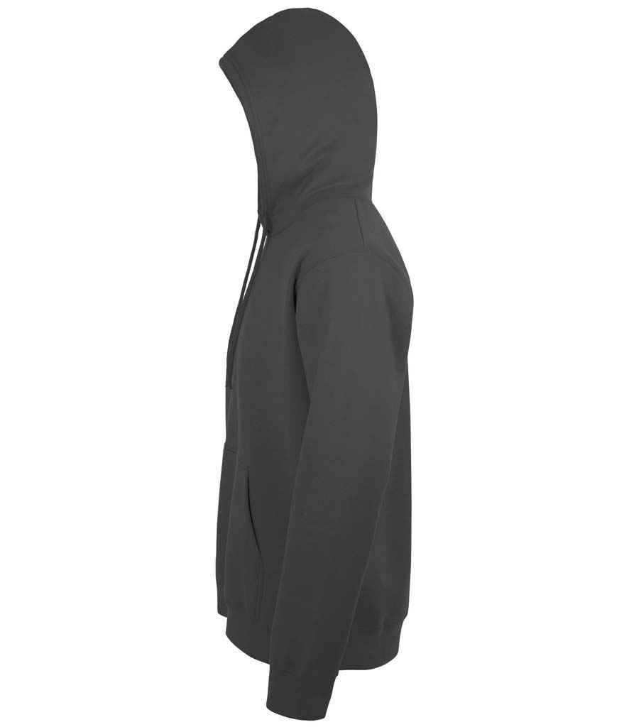 SOL'S Unisex Snake Hooded Sweatshirt Dark Grey