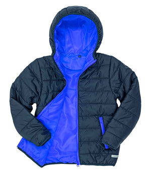 Result Core Kids Padded Jacket Navy/Royal Blue