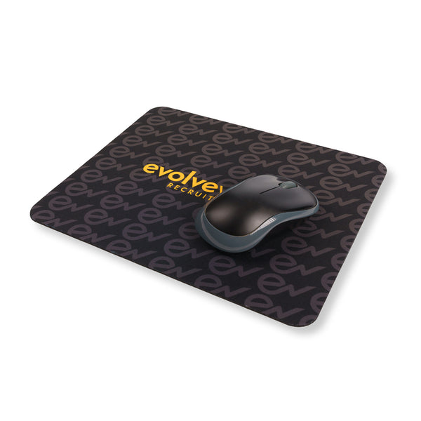 Printed Fabric Mouse Mats | Branded Full Colour Mouse Mats| No Min Order