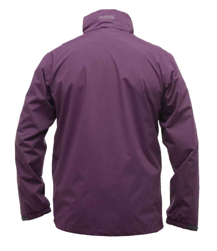 Regatta Ardmore Waterproof Shell Jacket Majestic Purple/Seal Grey