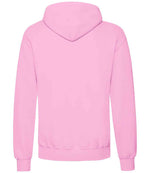 Fruit of the Loom Classic Hooded Sweatshirt Light Pink