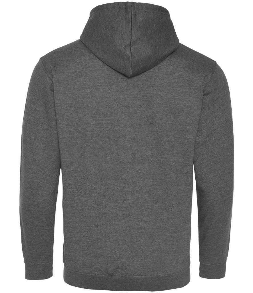 AWDis Varsity Zoodie Charcoal/Jet Black