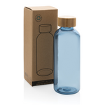 GRS RPET bottle with bamboo lid