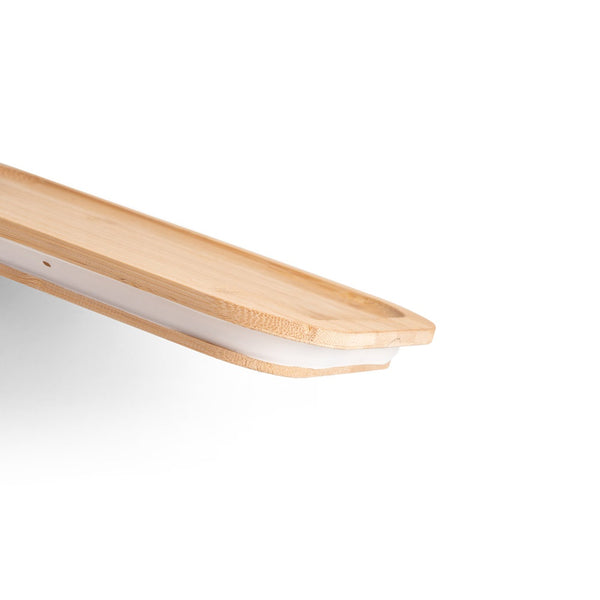 PORTOBELLO. Lunch Box. Hermetic box in borosilicate glass and bamboo lid 1000 mL