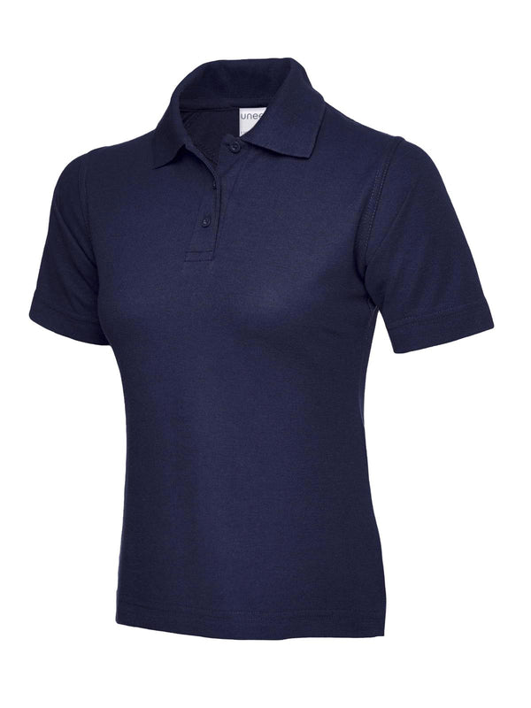 Branded Ladies Active Cotton Poloshirt