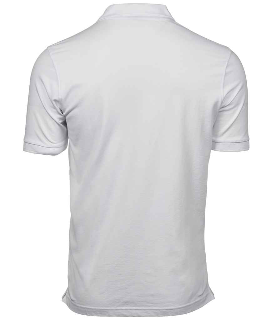 Tee Jays Luxury Stretch Piqué Polo Shirt White