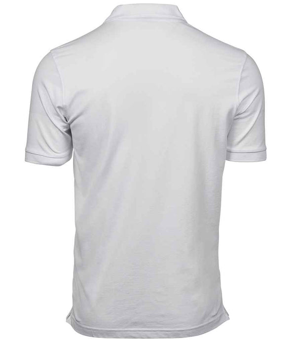 Tee Jays Luxury Stretch Piqué Polo Shirt White