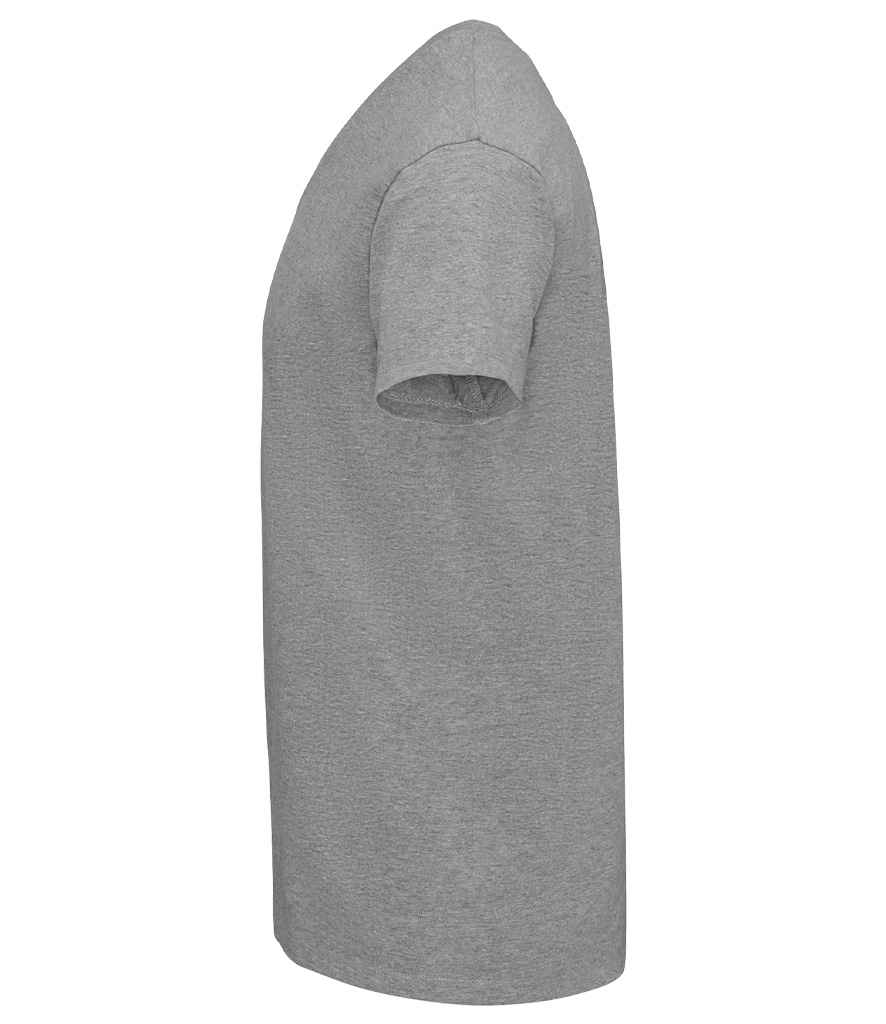 SOL'S Imperial V Neck T-Shirt Grey Marl