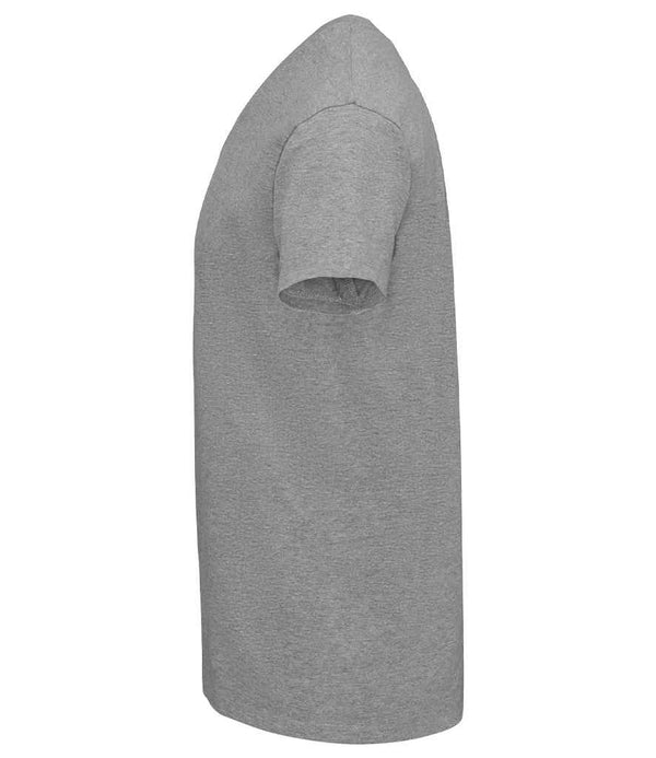 SOL'S Imperial V Neck T-Shirt Grey Marl