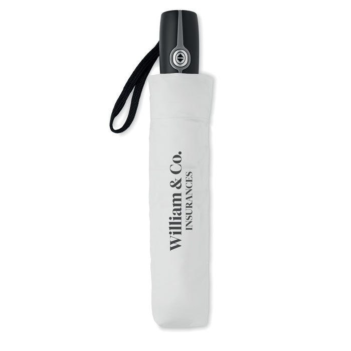 Luxe 21inch windproof umbrella White