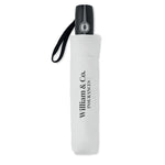 Luxe 21inch windproof umbrella White