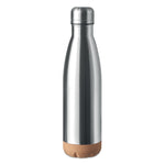 Double wall bottle 500 ml with Cork Base