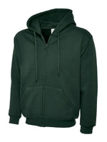 Branded Adults Classic Full Zip Hooded Sweatshirt