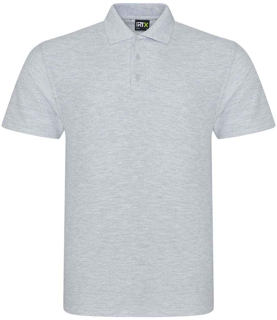 Pro RTX Pro Piqué Polo Shirt Heather Grey