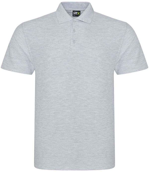Pro RTX Pro Piqué Polo Shirt Heather Grey