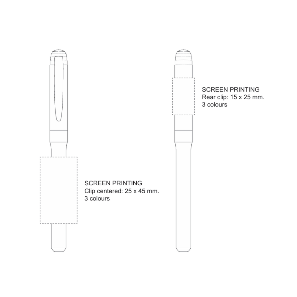 BIC® Grip Roller Green with Black Ink
