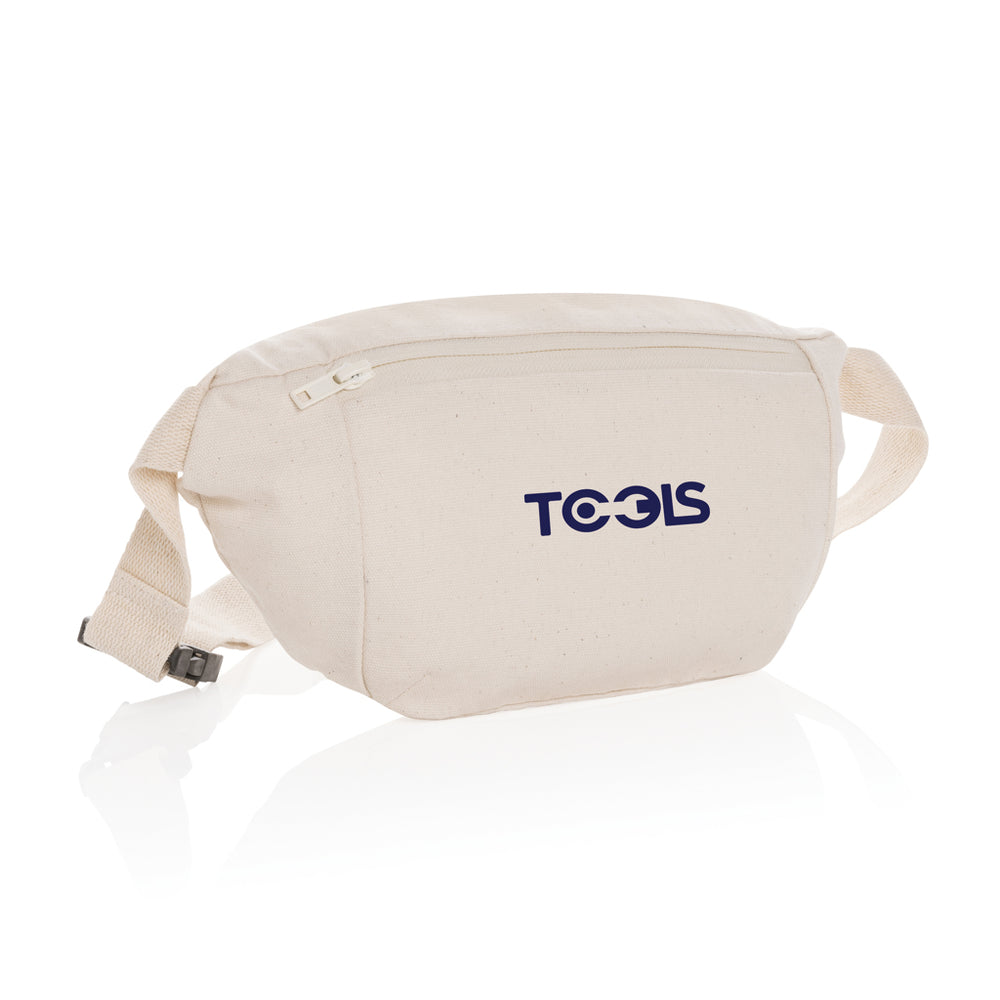 Branded Impact AWARE™ 285gsm rcanvas hip bag undyed