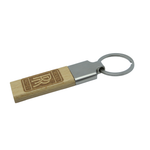 Branded Wooden Executive Keyring