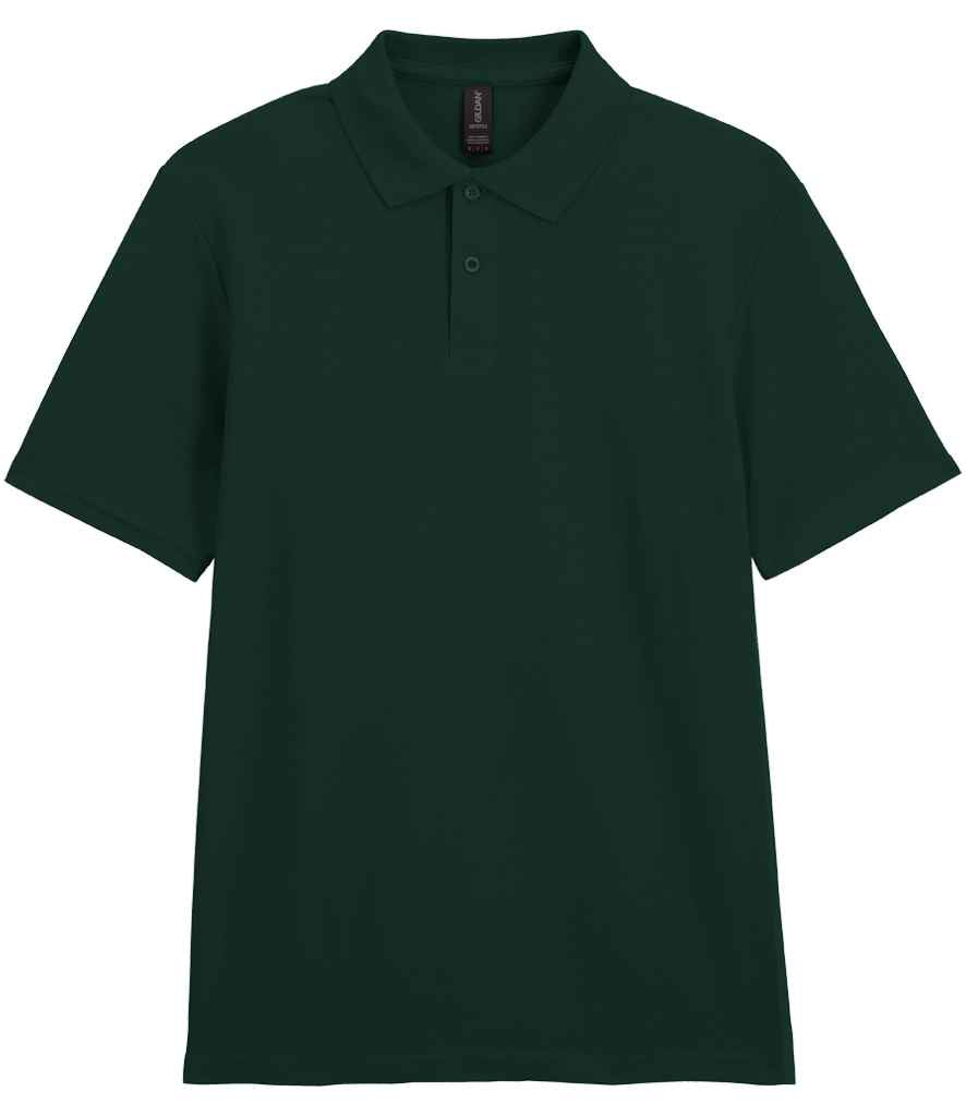 Gildan SoftStyle® Double Piqué Polo Shirt Forest Green