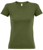 SOL'S Ladies Imperial Heavy T-Shirt Dark Khaki