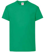 Fruit of the Loom Kids Original T-Shirt Kelly Green