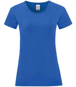 Fruit of the Loom Ladies Iconic 150 T-Shirt Royal Blue