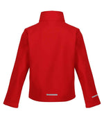 Regatta Kids Ablaze Soft Shell Jacket Classic Red/Black