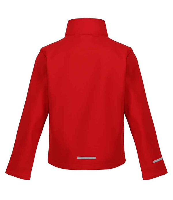 Regatta Kids Ablaze Soft Shell Jacket Classic Red/Black