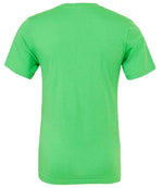 Canvas Unisex Crew Neck T-Shirt Synthetic Green