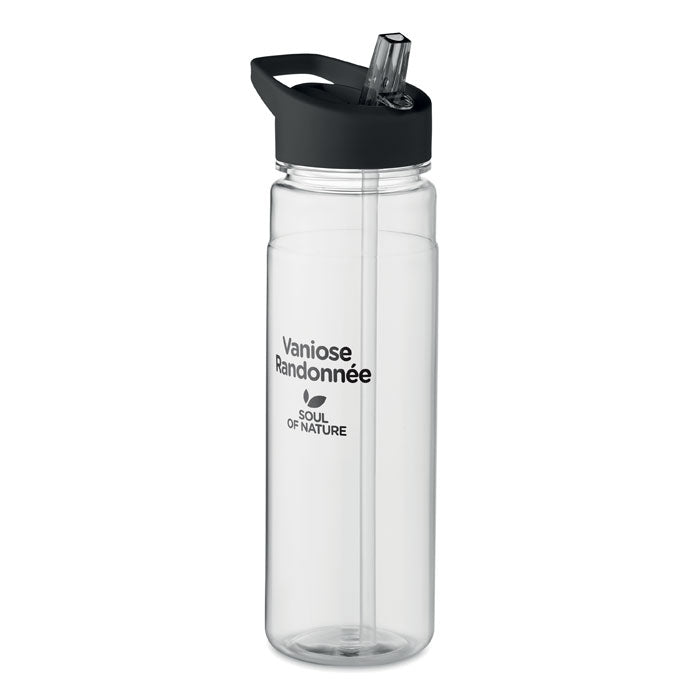 Branded RPET bottle 650ml PP flip lid