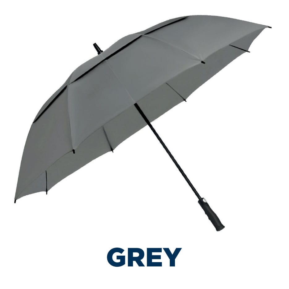 Implivia Falcone Automatic Golf Umbrella with Black Rubber Handle