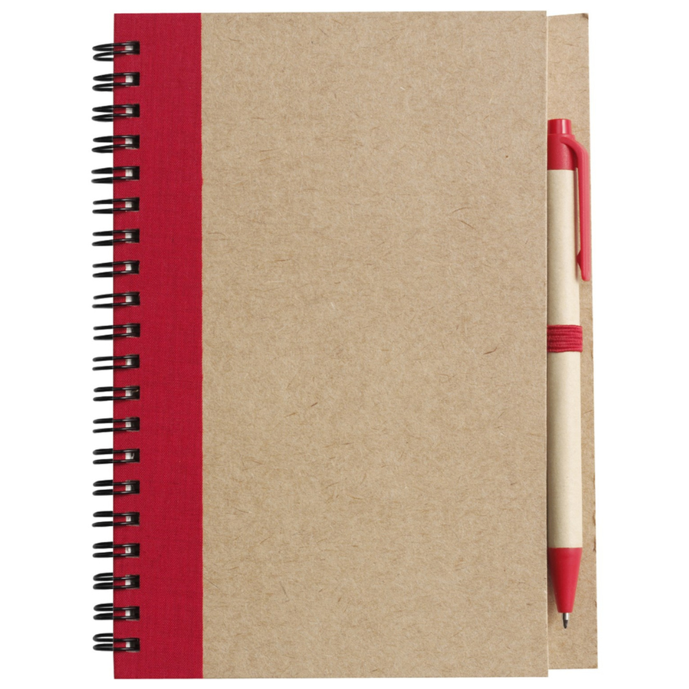 Smithen Cardboard notebook with ballpen