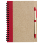 Smithen Cardboard notebook with ballpen